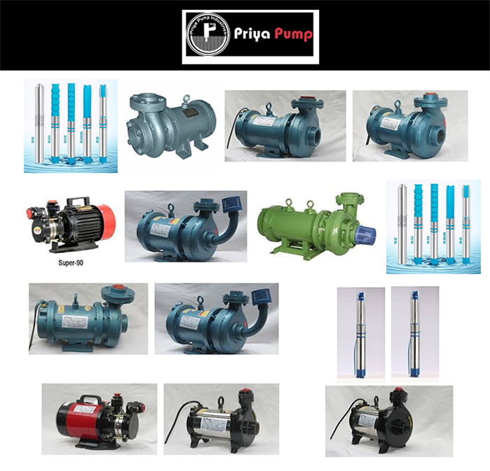Priya pump industries - stainless steel submersible pumps manufacture ahmedabad, gujarat